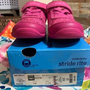 Pink stride rite shoes